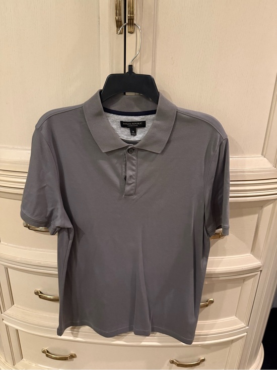 Banana Republic Other - Banana Republic Men's Slate Gray Polo